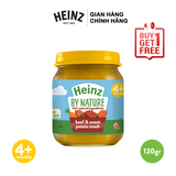  [MUA 1 TẶNG 1] Hỗn Hợp Nghiền Khoai Lang Thịt Bò HEINZ 120G (Date:31/12/21) 