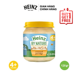  [Mua 1 Tặng 1] Lọ Hỗn Hợp Nghiền Pudding Cháo Kem HEINZ 120g (Date 31/05/2022) (Bé 4 Tháng Tuổi) 