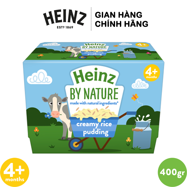  Hỗn Hợp Nghiền Pudding Cháo Kem HEINZ (Date:2024) 