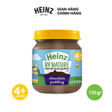  [Mua 1 Tặng 1] Lọ Hỗn Hợp Nghiền Pudding Sô-Cô-La HEINZ 120g (Date: 31/05/2022) (Bé 4 Tháng Tuổi) 