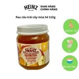  Lọ Dinh Dưỡng Rau Câu Trái Cây Mùa Hè HEINZ 110g  (Bé 6 Tháng Tuổi) 