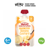  Túi Custard Chuối HEINZ 120g (Bé 6 Tháng Tuổi) 