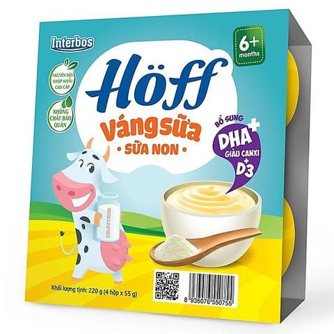  Váng sữa  Hoff (4 hộp * 55g) 