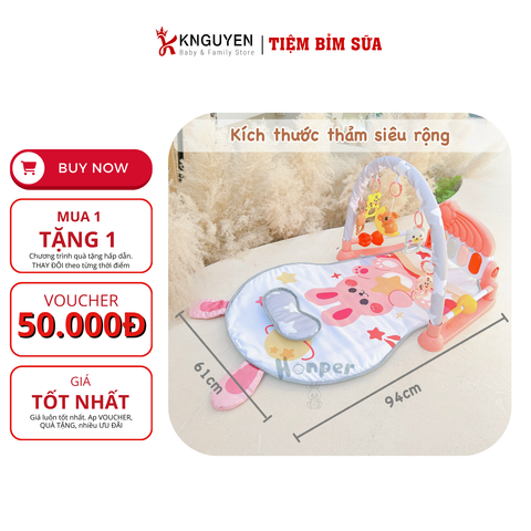  Thảm đàn Honper cho bé HP820 (94x61x44cm) 