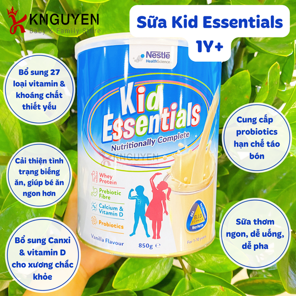  Sữa Kid Essentials Úc 800g 