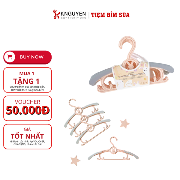  Móc quần áo Honper hình thỏ 