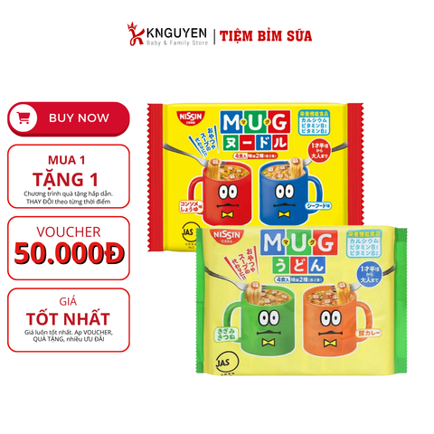  Mì MUG Nissin Nhật Bản (1Y+) 
