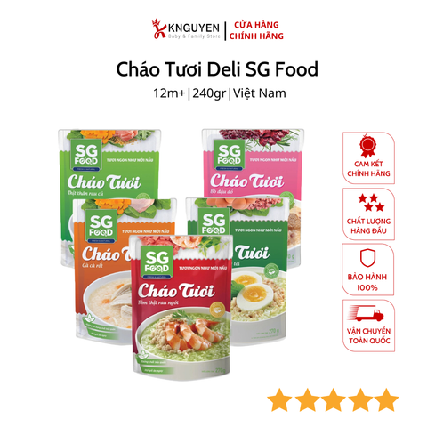  Cháo Tươi Deli SG Food 240g 