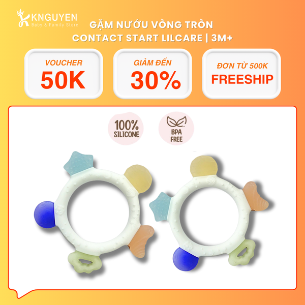  Gặm Nướu Vòng Tròn Contact Start Lilcare (3M+) 