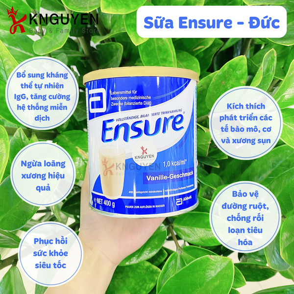  Sữa Ensure Đức 400g 
