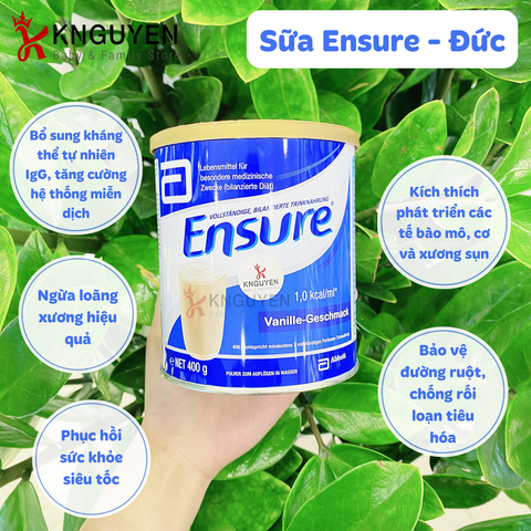  Sữa Ensure Đức 400g 