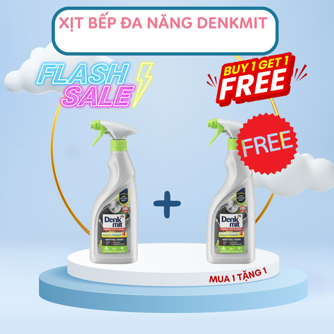  Xịt tẩy rửa thiết bị bếp đa năng Denkmit Fett - Chai 750ml 