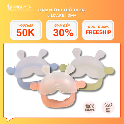  Gặm nướu thỏ tròn Lilcare (3M+) 
