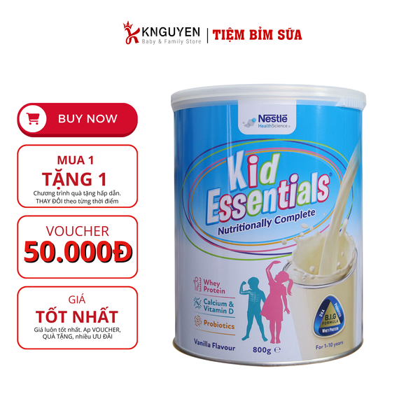  Sữa Kid Essentials Úc 800g 