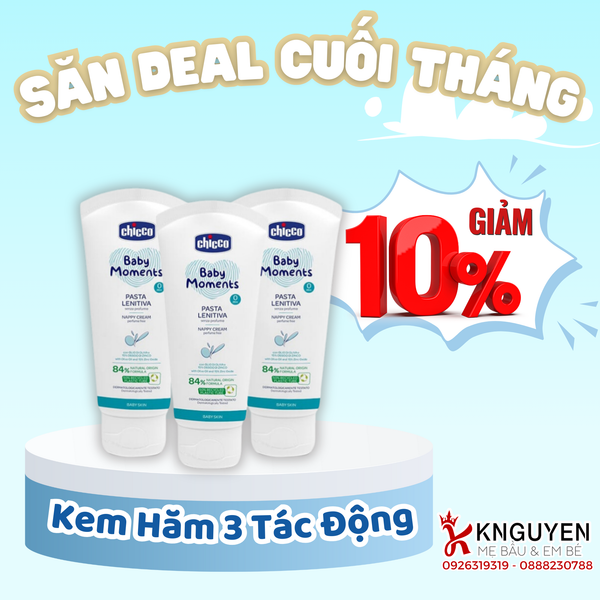  Kem Hăm 3 Tác Động Chicco (0M+) 
