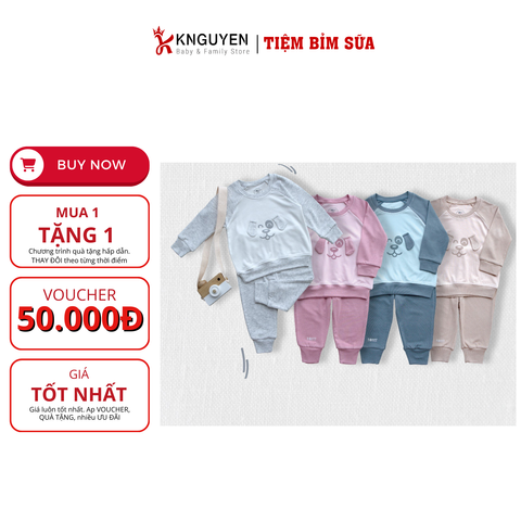  Bộ dài tay pettit 3D khủng long HRNEE 