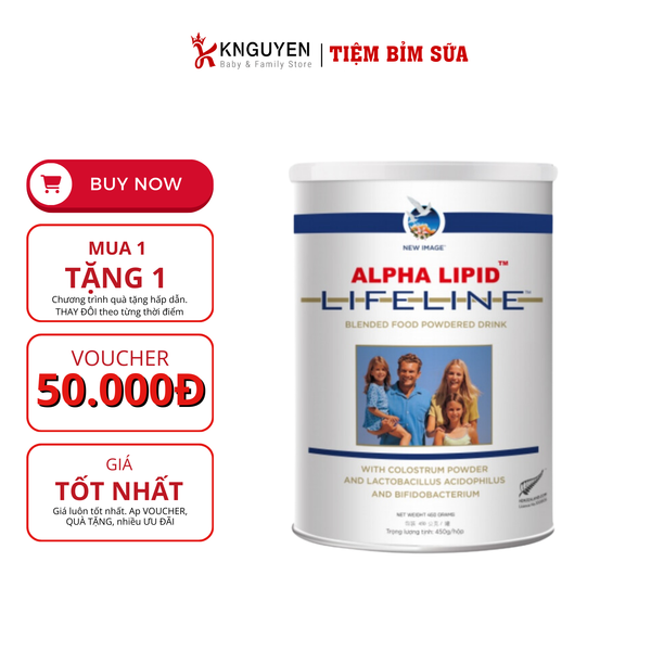  Sữa Alpha Lipid 450gr 