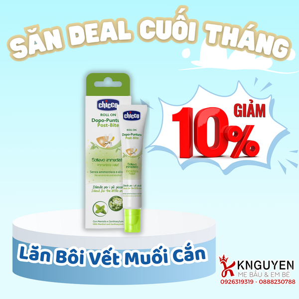  Lăn Bôi Vết Muối, Côn Trùng Cắn Chicco 
