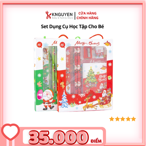  Set hộp bút Noel (quà tặng Purelac) 