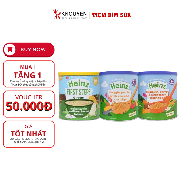  Bột ăn dặm Heinz 200g UK 