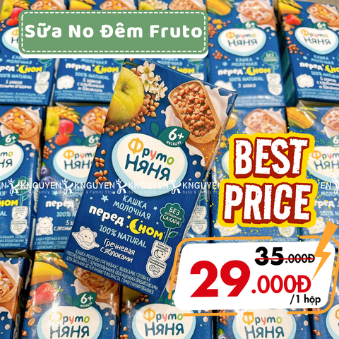  Sữa no Đêm Fruto 200ml (6m+) 