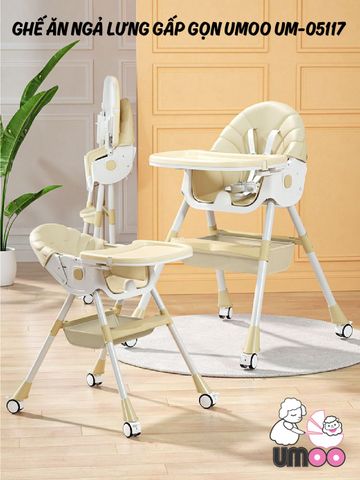  Ghế Ăn Ngả Lưng Gấp Gọn Umoo 05145 