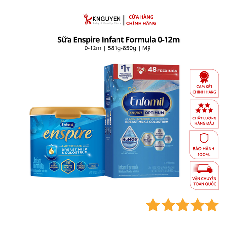  Sữa Enspire Infant Formula 0-12m 