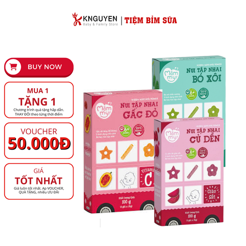  Nui Tập Nhai Mămmy 100g - (6M+) 