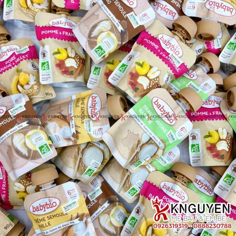  Váng sữa hữu cơ cho bé Babybio 85g 