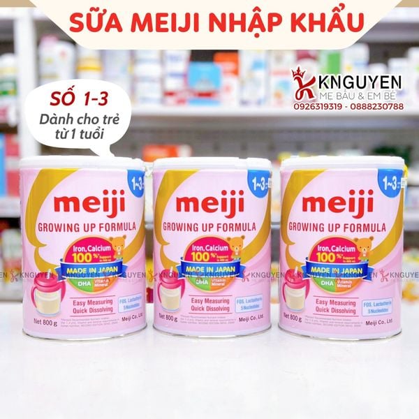  Sữa Meiji Infant Formula Lon 800g (hàng NK) 