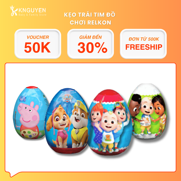  Kẹo Trứng Đồ Chơi Playmore 