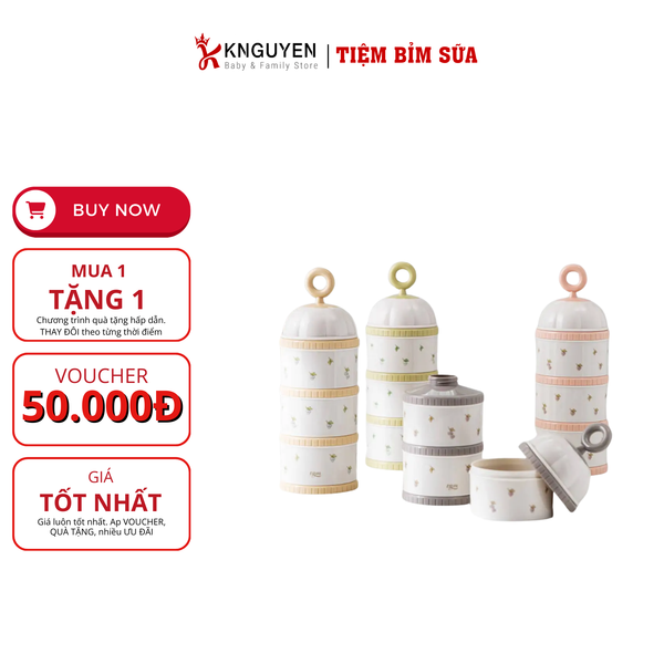  Hộp Chia Sữa 3 Ngăn Tgm 