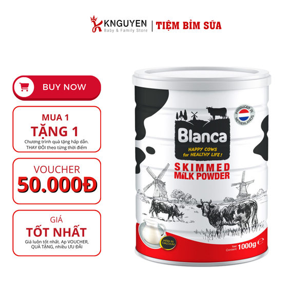  Sữa Tươi Dạng Bột Nguyên Kem Và Tách Kem Blanca 