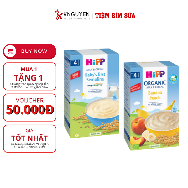  Bột Ăn Dặm Hipp (4m+) - 250g 