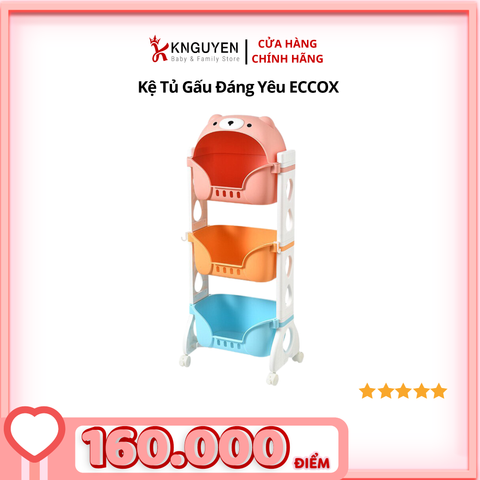  Kệ Gấu ECCOX - Màu Ngẫu Nhiên 