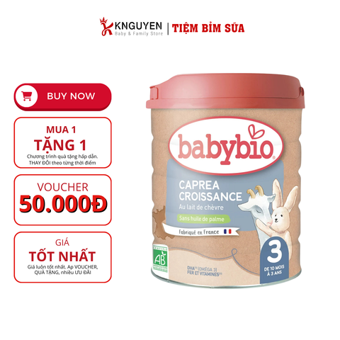  Sữa Dê Babybio Caprea  (800g) 