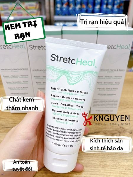  Kem Trị Rạn Da StretcHeal 180ml 