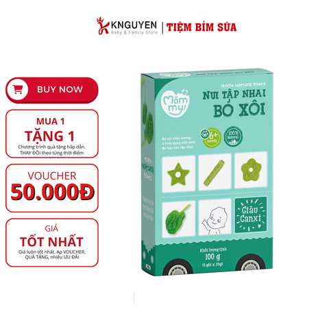  Nui Tập Nhai Mămmy 100g - (6M+) 