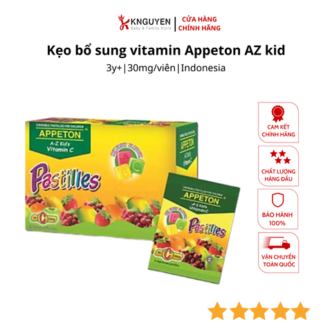  Kẹo bổ sung vitamin Appeton AZ kid 