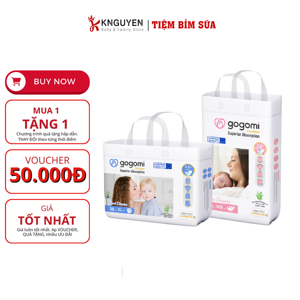  Bỉm Gogomi Premium 