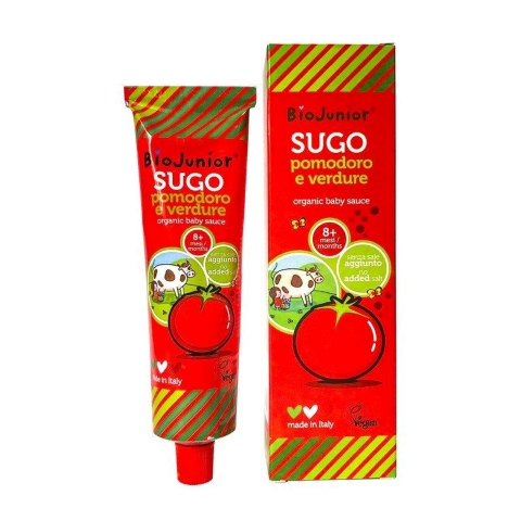  Sốt cà chua hữu cơ cho bé Bio Junior 150g 