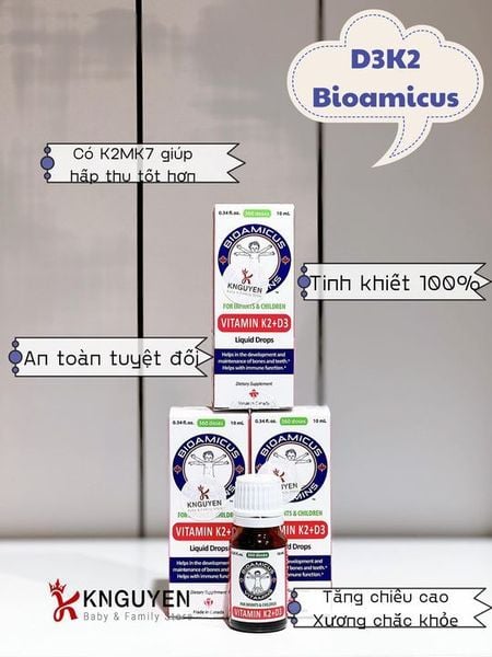  Vitamin K2+D3 Bioamicus 10ml (0m+) 