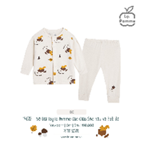  Bộ Dài Tay La Pomme Cúc giữa Sóc nâu và hạt dẻ 