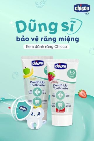  Kem Đánh Răng Chicco 