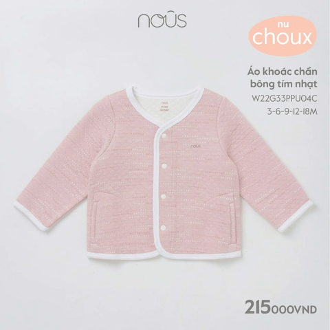  Áo Khoác chần bông Nuchou Nous 