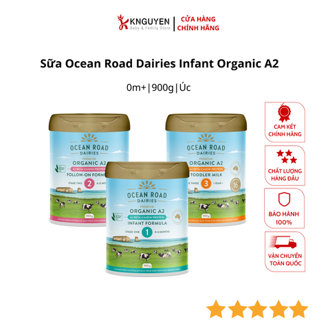  Sữa Ocean Road Dairies Infant Organic A2 (900g) 