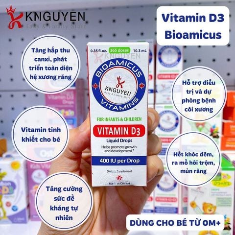  Vitamin D3 Bioamicus 10.3ml 