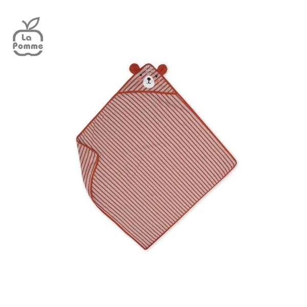  Chăn Choàng Đa Năng Mũ Trùm La Pomme Tai Gấu 