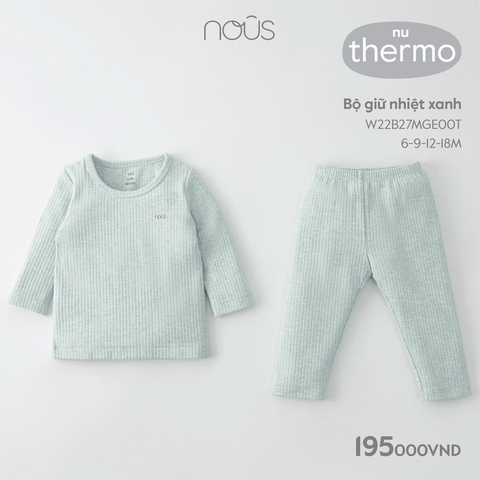  Bộ Giữ Nhiệt Xanh Lá Nous 