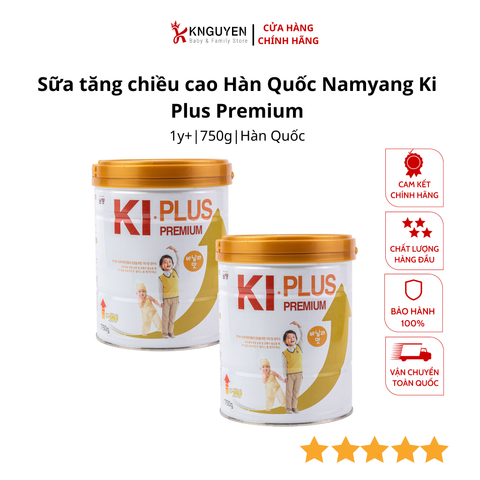  Sữa tăng chiều cao Hàn Quốc Namyang Ki Plus Premium 750g 